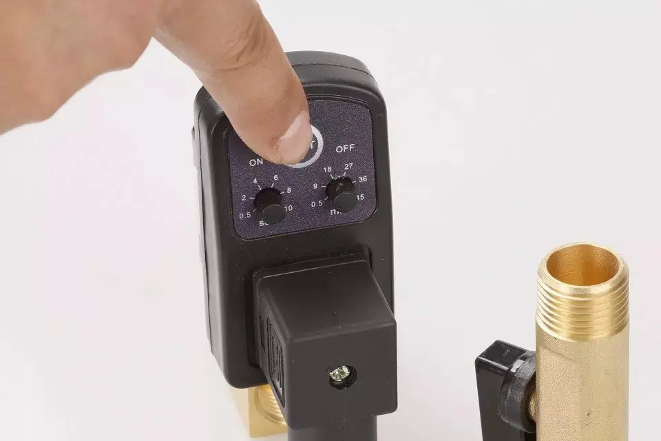 1 Buah 1/2 "Katup Pembuangan Tangki Gas Kompresor Udara Waktu Elektronik Katup Pembuangan 2 Arah Otomatis untuk Filter Silinder Udara