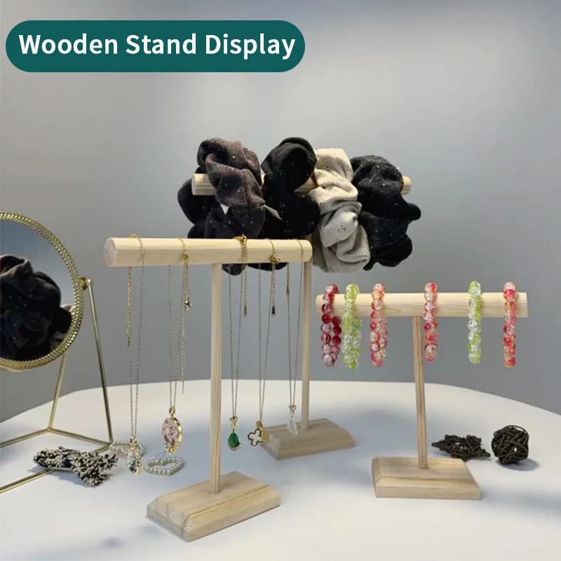 

1PCBead Bracelet Storage Rack | Crystal Bracelet Solid Wood Display Stand | Beaded Jewelry & Handicraft Hanger | Accessories Dis