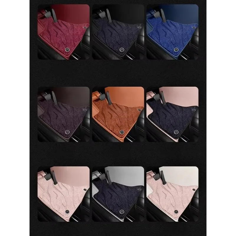 

5D Custom Car Floor Mats For Bentley Flying Spur Model Auto Carpets Double Layer Foot Coche Floor Blanket