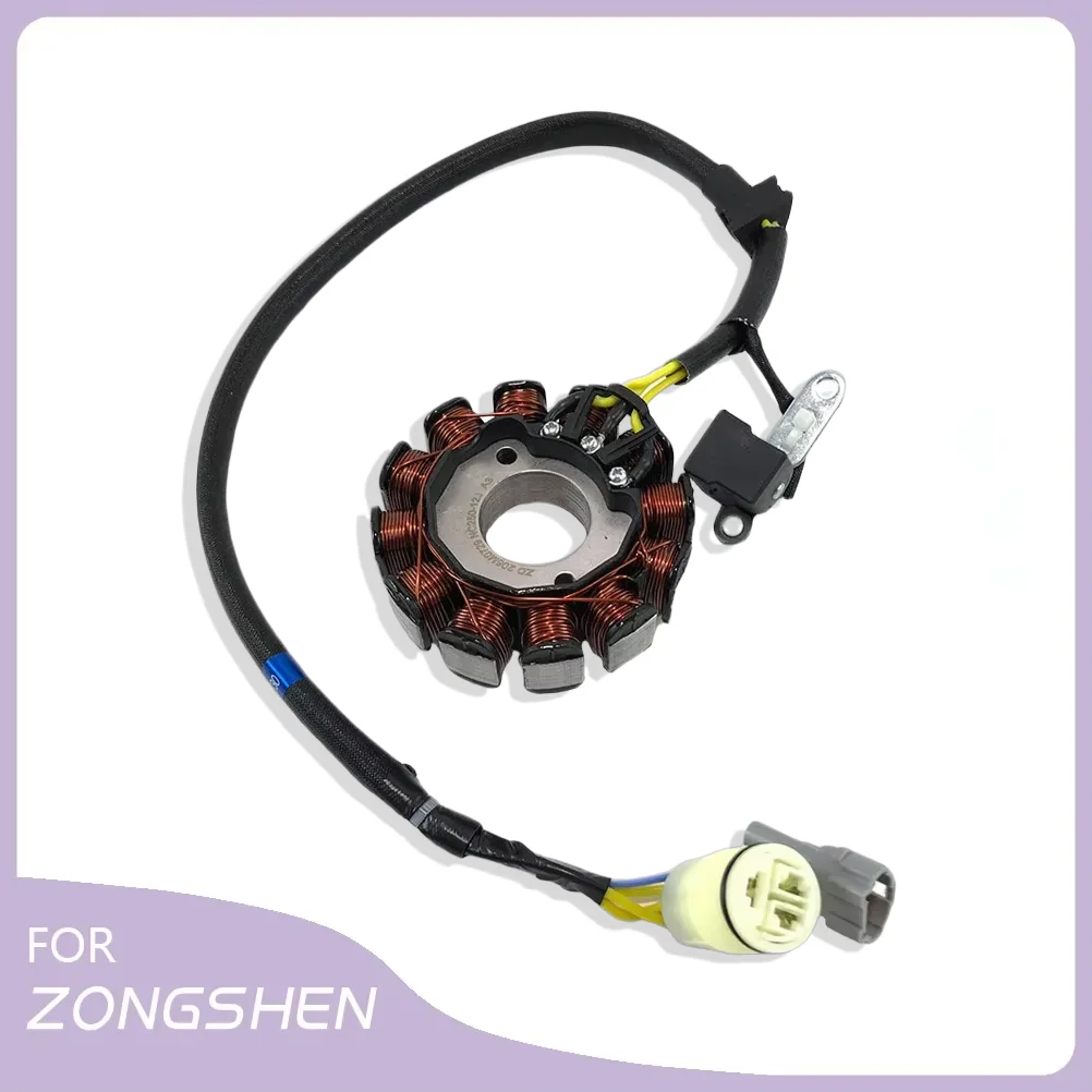 

For NC250 NC450 Stator Coil Generator Stator Motorcycle Magneto Coil Assembly ZONGSHEN Engine AVANTIS KAYO T6 Magneto Coil