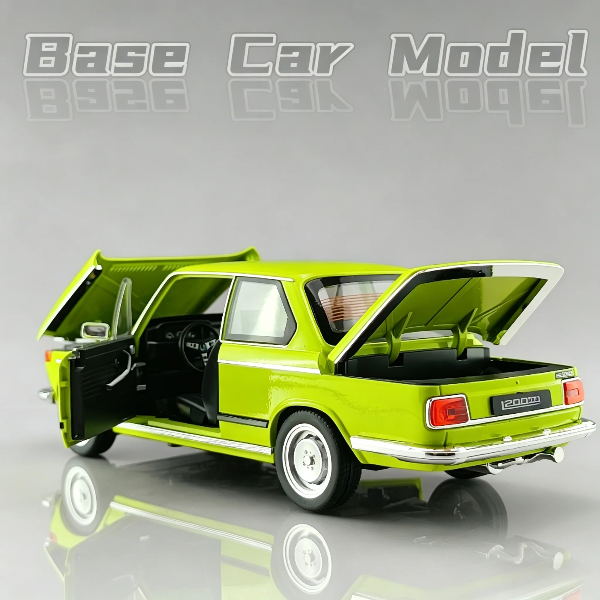 1:18 Scale High-Grade Alloy Sports Car Model - Stylish Design, Exquisite Craftsmanship, Realistic Appearance Whether It's Home Decor or Not, It's Still a Part of Home Decoration.