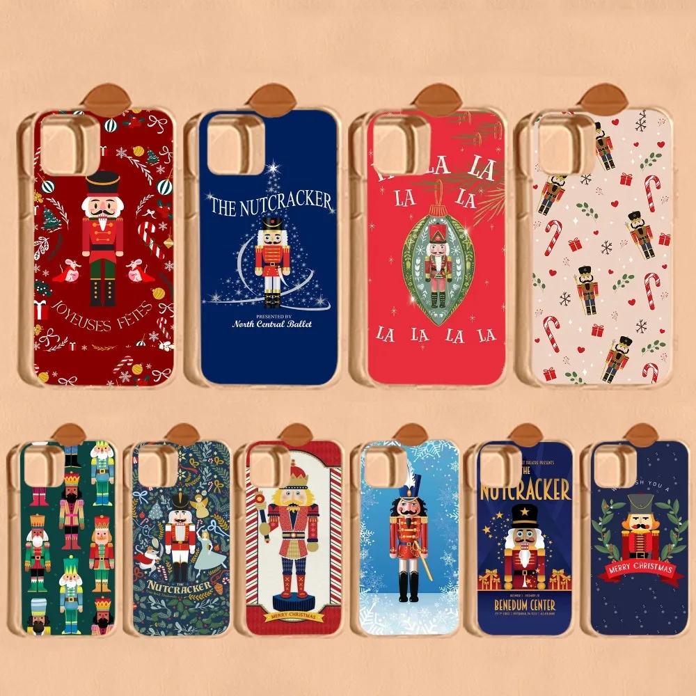 Nutcracker Phone Case For IPhone 16 15 8 7 6 6S Plus X SE XR XS 14 11 12 13 Mini Pro Max Mobile Case