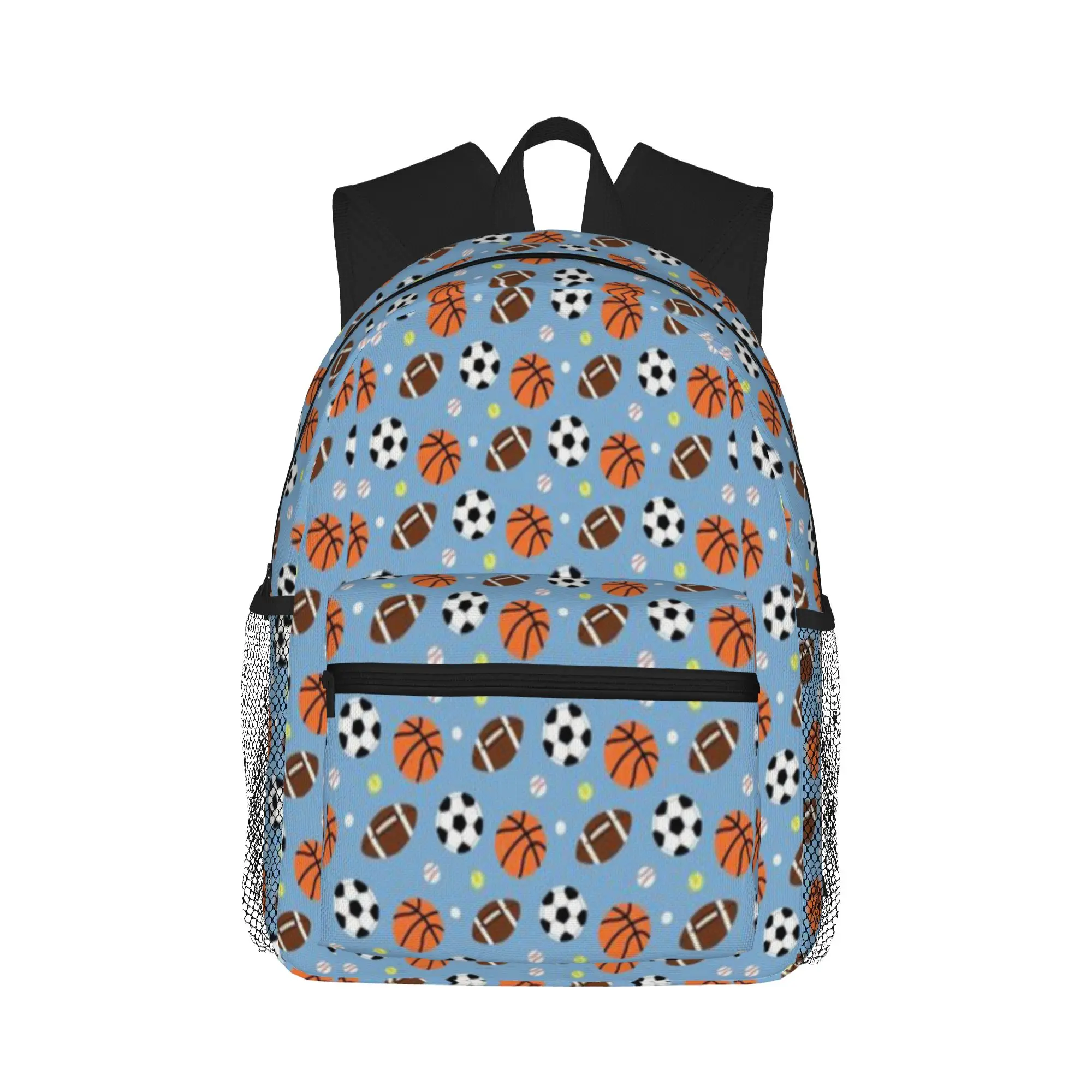 

Sport Balls Pattern Casual Backpack for Students and Adults Bag