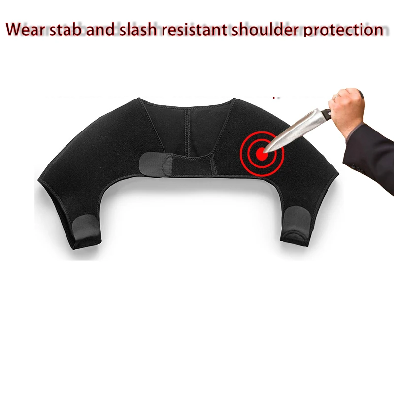 

Новинка 2025 года, мягкая тактическая защитная экипировка для самообороны, двойная защита от столкновений, защита от столкновений, плечи