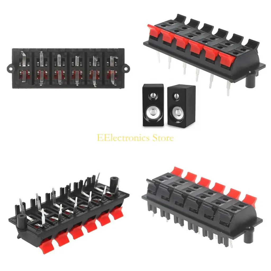 Bornier haut-parleur à faible bruit B03C, adapté aux cartes circuits imprimés