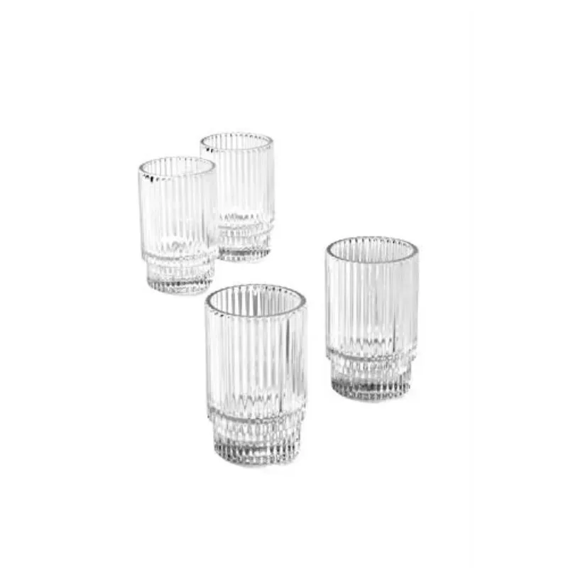 

Wedding Birthday 5-Arm Glass Candle Holder Columnar Wishing Candle Holder Transparent Crystal Candle Holder