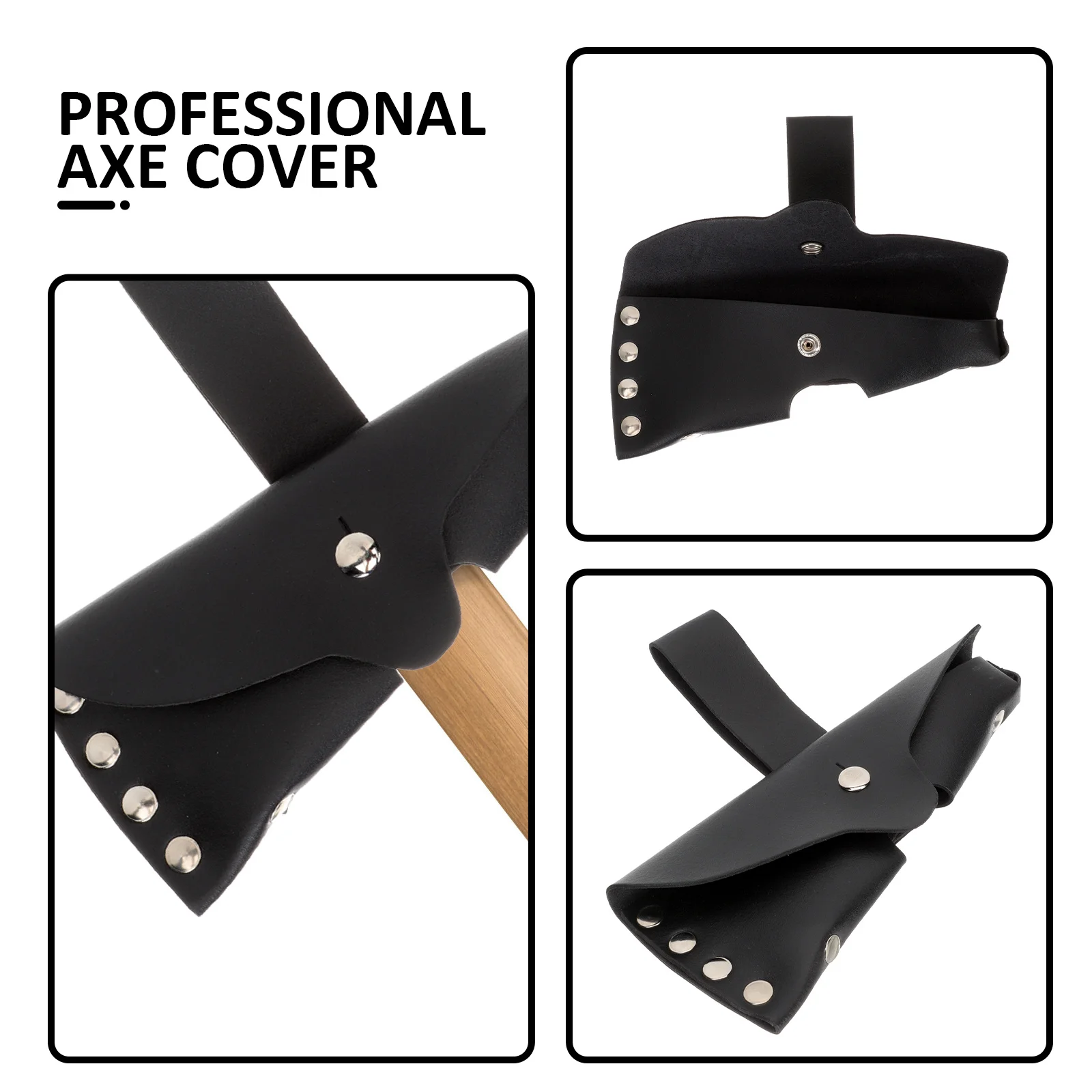 

1pc Axe Protector Cover Thickened Sleeve For Outdoor Camping Hatchet Head Safety Guard Portable Practical Tool