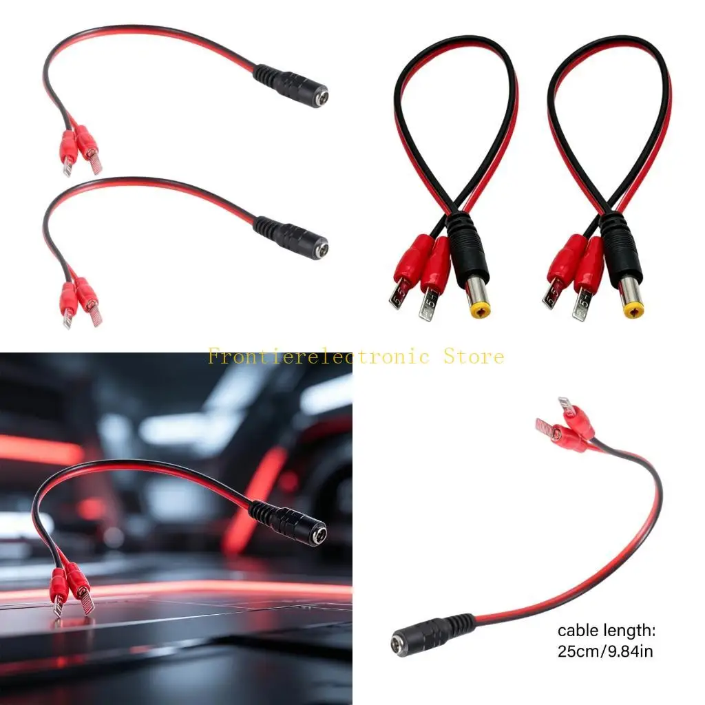 G8DB 2PCS DC5521 5.5X2.1mm to C45 Insert Battery Charging Cord For 12V 21V 25V 36V 42V 18V Power Tool Batteries Stable Power