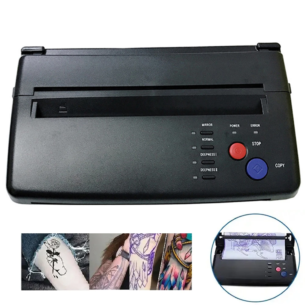 Professional Flash A4 Printers New Tattoo Stencil Transfer Machine Tattoo Photos Stencils Printer Copier Drawing Tools Supply