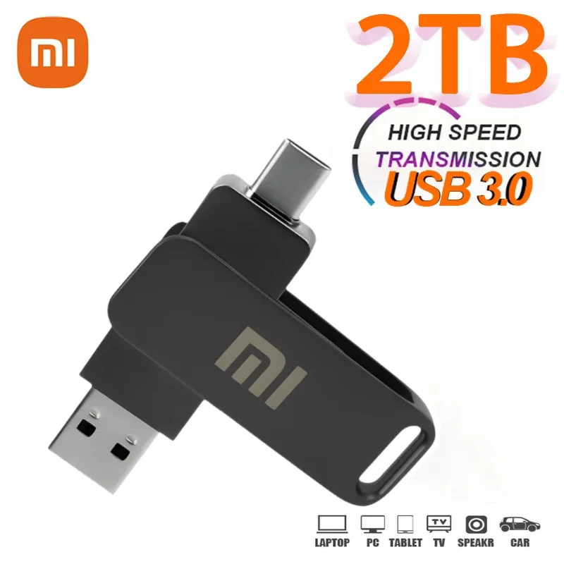 Xiaomi usb 3,0 flash drive 2tb 1tb pen drive 512gb 256gb usb 3. 0 speicher u stick stick 128gb flash usb disk wasserdicht für pc