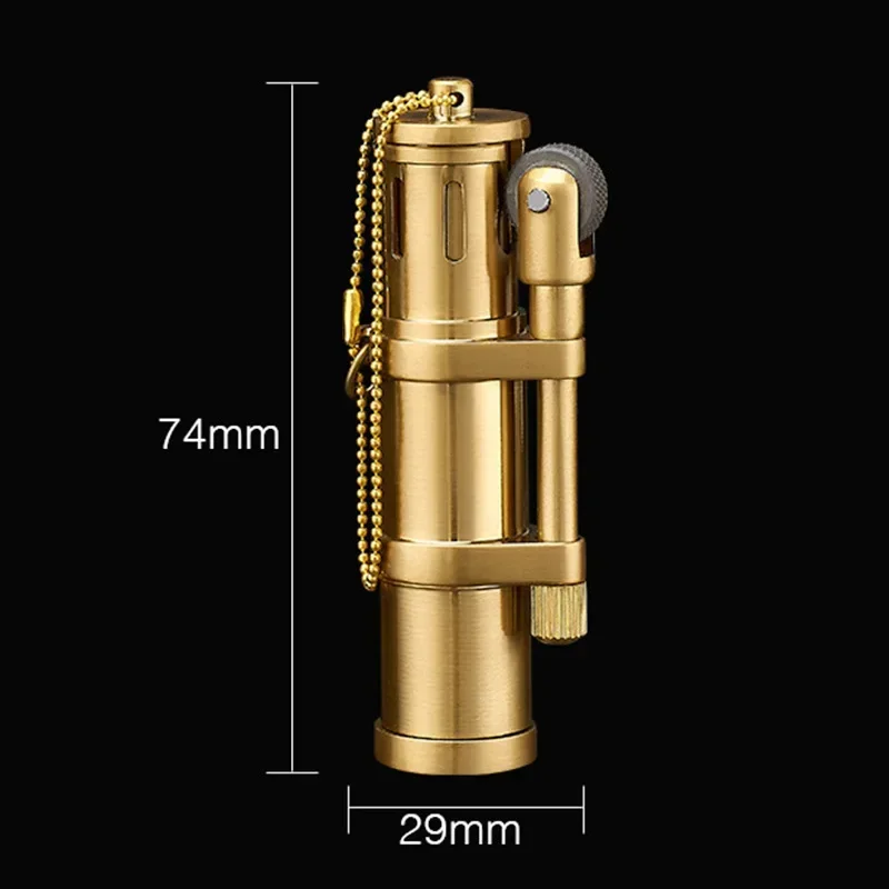 Metal Torch Lighthouse Shape Kerosene Windproof Lighter Creative Collectibles Nautical Peripheral Model Kerosene Machine