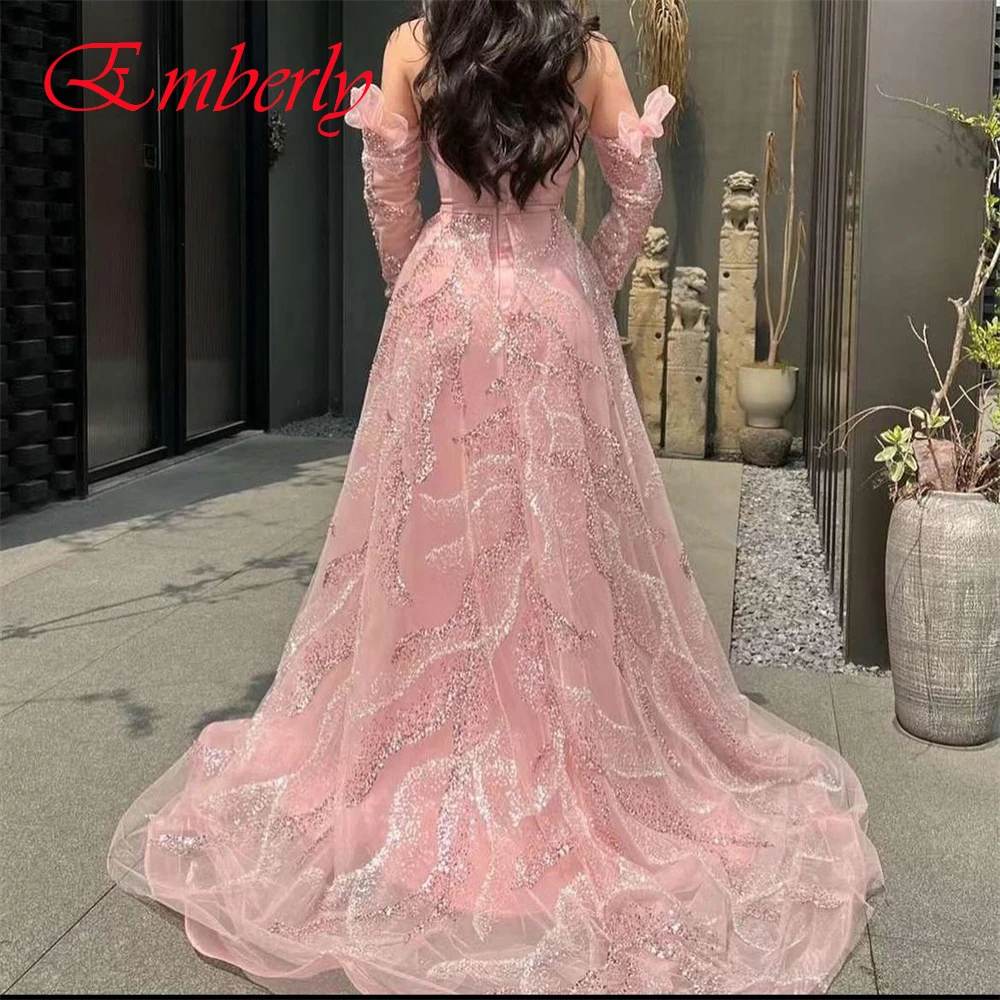 Personalizado sem alças manga destacável sereia vestido de noite fenda lateral sexy vestidos de festa delicado vestido de ocasião especial