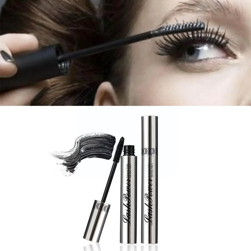 3d Zijden Vezel Mascara Verlenging Waterdichte Langdurige Lange Verlenging Wimpers Mascara Maken Dikke Curling W2f2