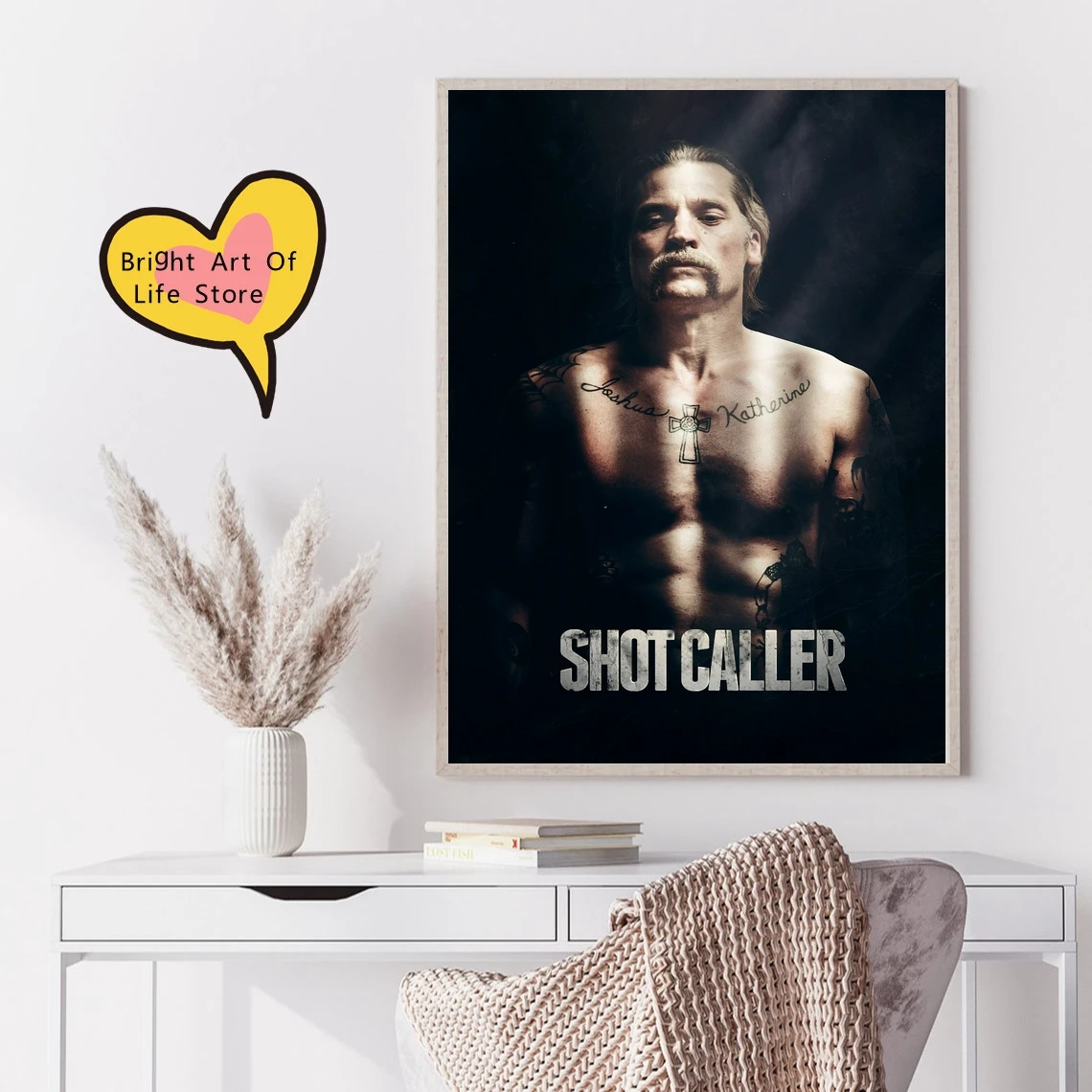 Shot Caller Movie Poster Home Decoration Wall Painting (No Frame)