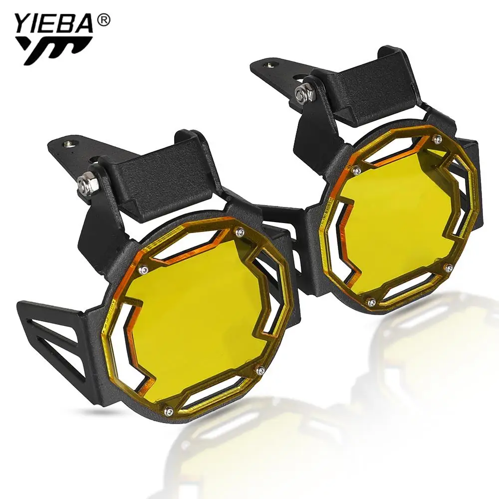For BMW F750GS F850GS G310R G310GS F900R F900XR  2019 2020 2021 2022 2023 Flipable Fog Lamp Light Cover Guard Grille Protector