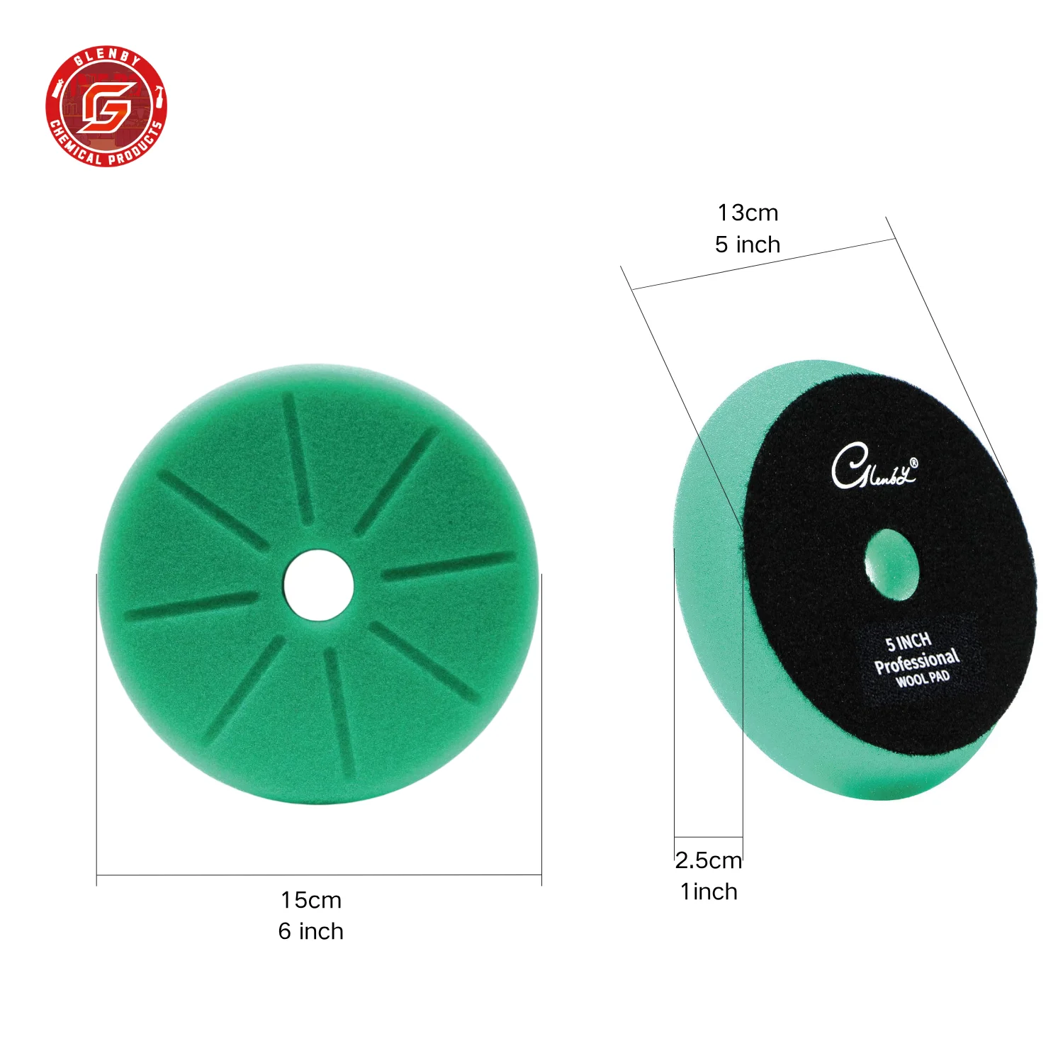 1 Pcs 5 Inch Sponge Buffing Pads Foam Polishing Pads Kit 5inch Sanding Disc Wheels For Car Buffer Polisher Polishing Waxing