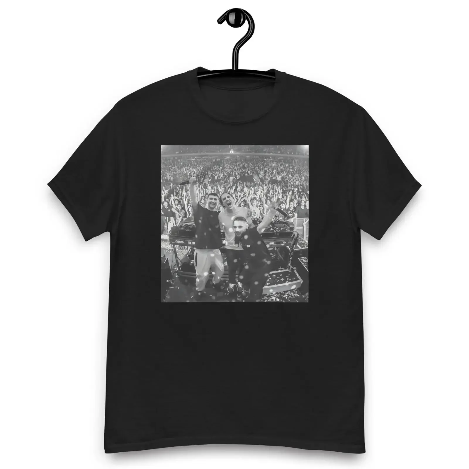 Camiseta Skrillex Fred Again Fourtet MSG Vintage Lavada e Elástica Unissex Estilosa para Uso Diário Respirável e Macia