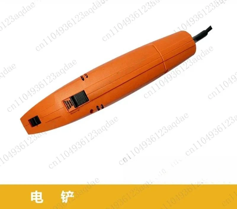 professional electric shovel, trimming walls and floors, shoveling wall skin to remove putty, woodworking wood