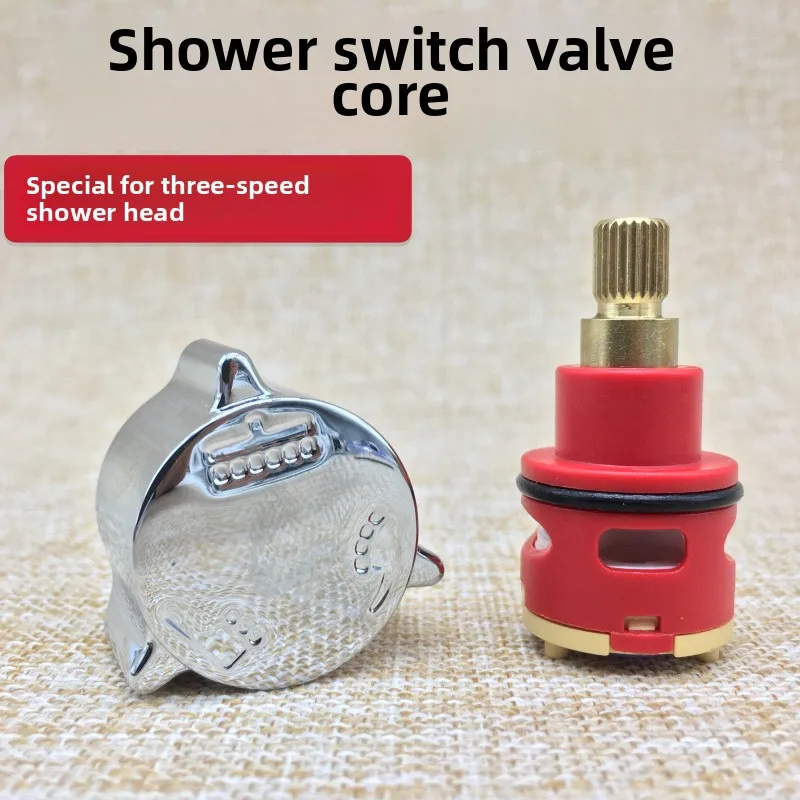

Shower accessories Water separator valve switch Shower control converter spool Three-speed function Bath faucet