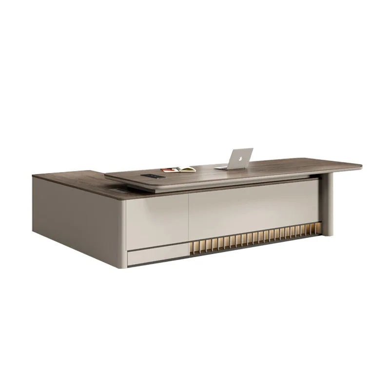 

Desk boss table simple modern class desk creative office desk and chair combination set manager table president table