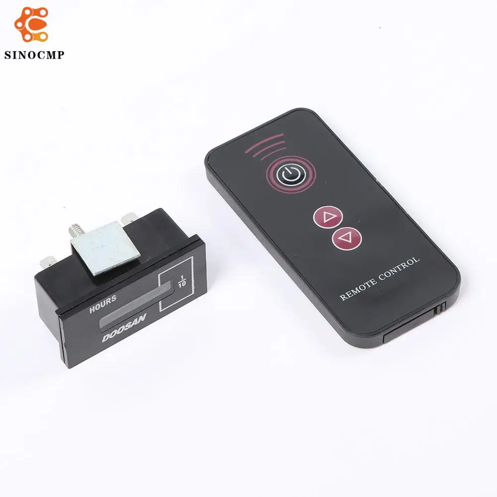 

Timer Hour Meter With Remote Control 2528-9040 For Daewoo Doosan DH200LC-V DH220-5 Excavator Replacement Parts 3 Month Warranty