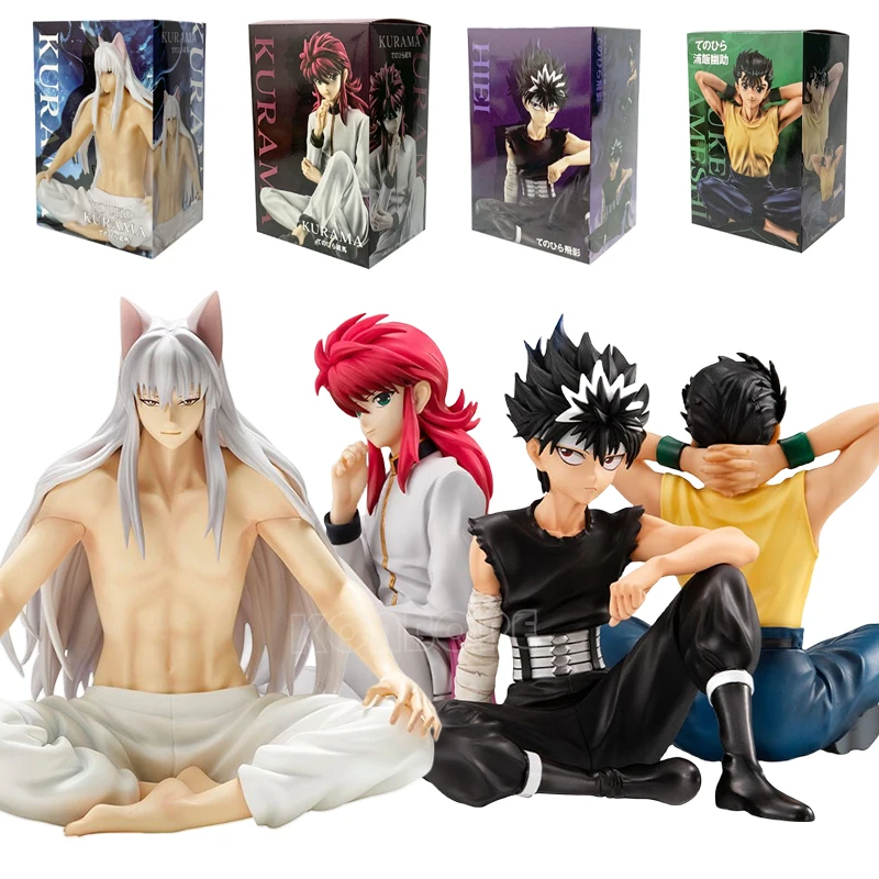 YuYu Hakusho Hiei figura de Anime Youko Kurama figura de acción Yu Yu Shuichi Minamino/Urameshi Yuusuke estatuilla modelo muñeca juguetes regalos