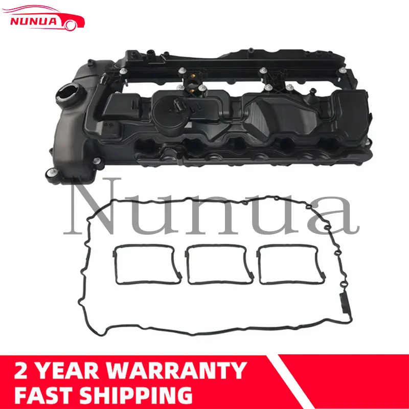 Engine Valve Cover with Gasket Set N55  for BMW 1 2 3 4 5 6 7 Series X3 X4 X5 X6 3.0 11127570292