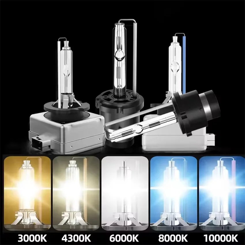 Super Bright 12V 25W HID Bulb CBI HID Xenon Headlight D1S D2S D3S D4S D1R D2R D3R D4R Xenon Lamp Light 4300K 6000K 8000K 10000K
