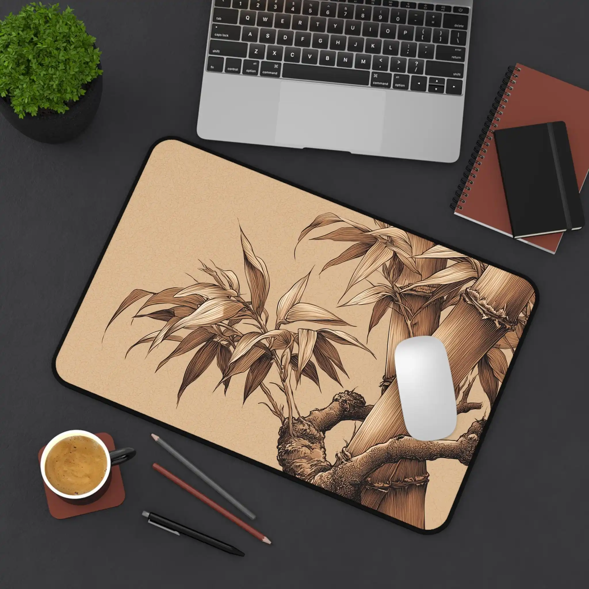 

Tranquil Bamboo Mouse Pad, Non-slip and Waterproof Mouse Pad, Office Gaming Desk Decoration Mat, The Perfect Gift for Friends.