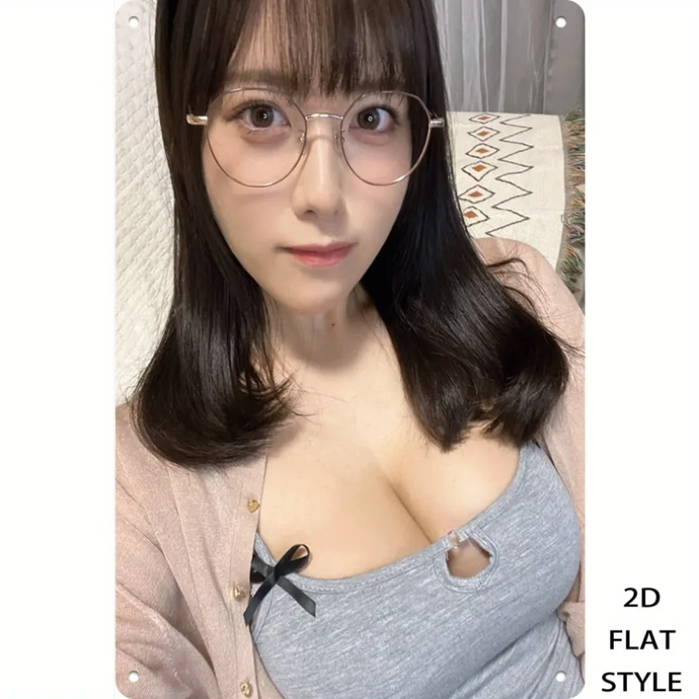 2D 1PC Metal Art Woman Wall Decor for Living Room, Gift for Her Christmas Ornament