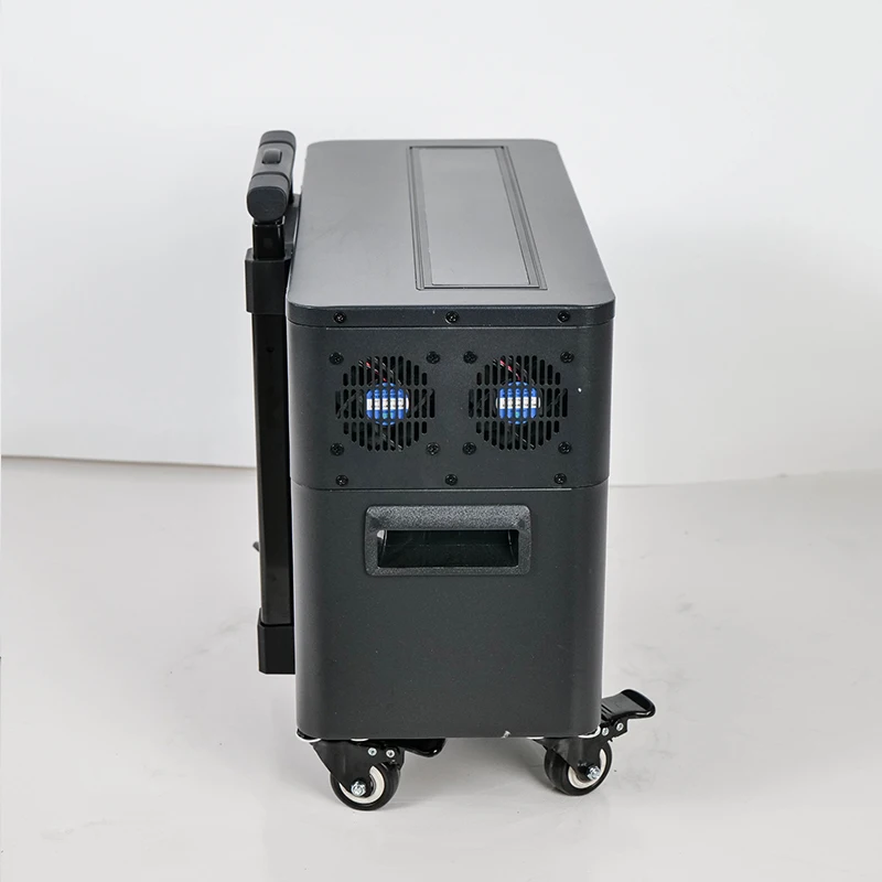 2000W Portable Power Station 2304WH Pull Rod Portable Power Battery 16 Series Iron Lithium 51.2v Sheet Metal Pull Rod view 6