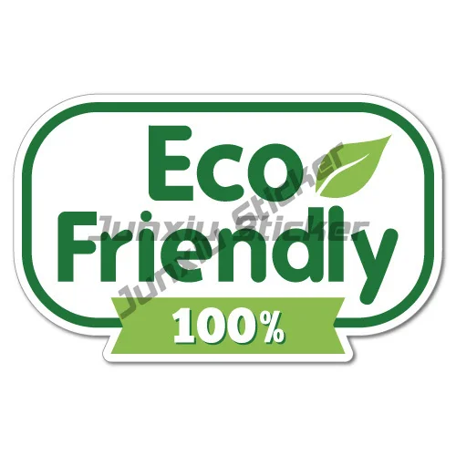 

Eco Friendly Organic Environment Sticker Decal