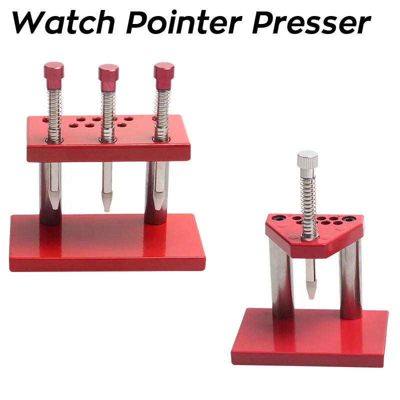 Stainless Steel Watch Hand Plunger Puller Remover Watch Parts Needle Press Loader Watchmaker Repair Tools Accessories