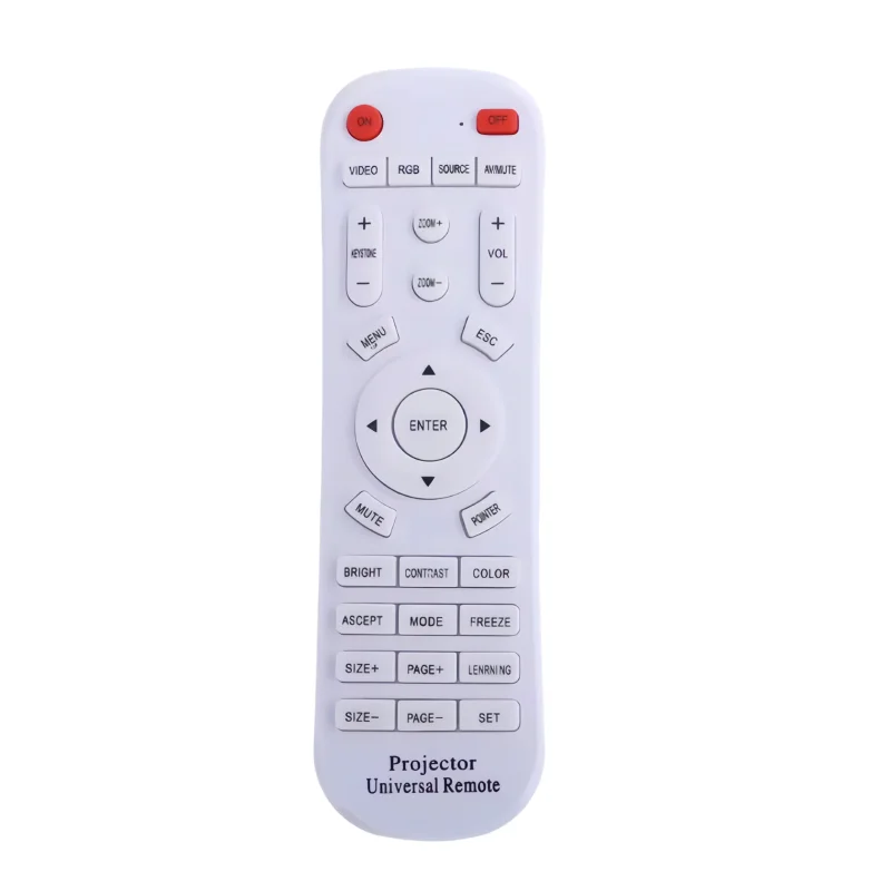 Universal Projector Remote Control for 3M Acer Benq Toshiba Epson Hitachi WZATCO Sony Jvc Nec Optoma Panasonic Projector Remote