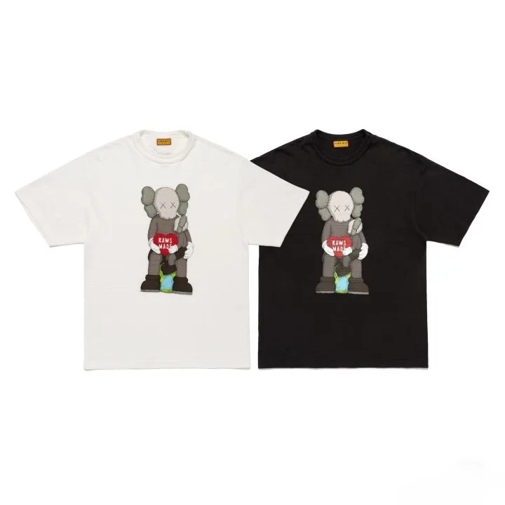 2026 Human Made Bangkok Elephant Graphic T-Shirt aus Slub-Baumwolle, Unisex, Streetwear – Detail 9
