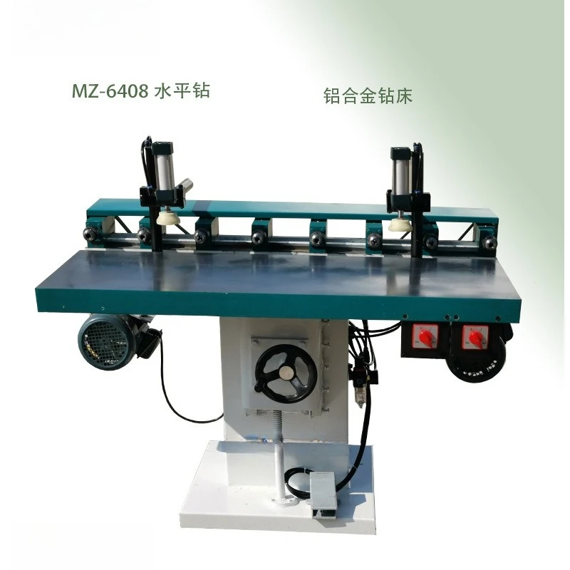 Woodworking drilling machine Horizontal pneumatic multi-axis drilling machine, aluminum alloy drilling machine Wooden door