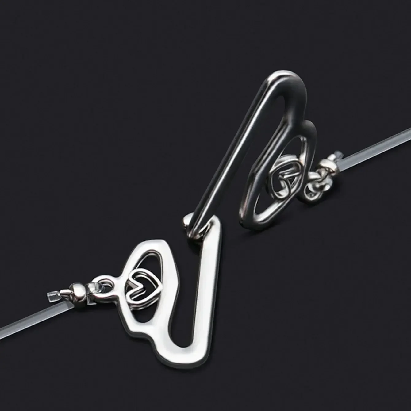 1 زوج-المرأة شفافة متجمد غير مرئية الملابس الداخلية الأشرطة/قابل للتعديل عدم الانزلاق سلس الصدرية حزام الكتف/البيئية