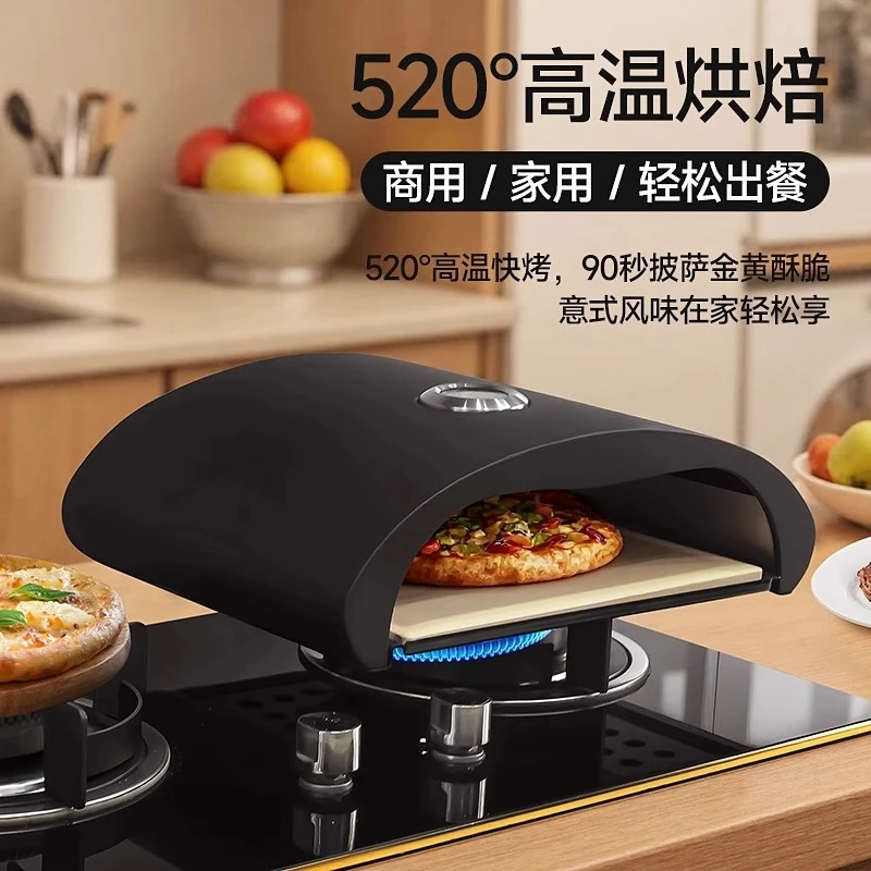 12 inch gas pizza oven box outdoor commercial household indoor barbecue kiln gas stove oven