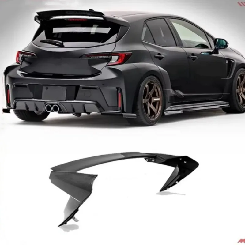 Carbon Fiber Rear Spoiler Tail Wing Assembly for Toyota Corolla GR