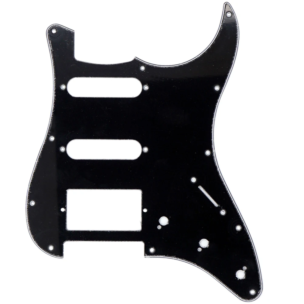 Guitar Pickguard Easy to Install 11 Hole Pickguard Compatible with For ST SQ Electric Guitars Available in Multiple Colors