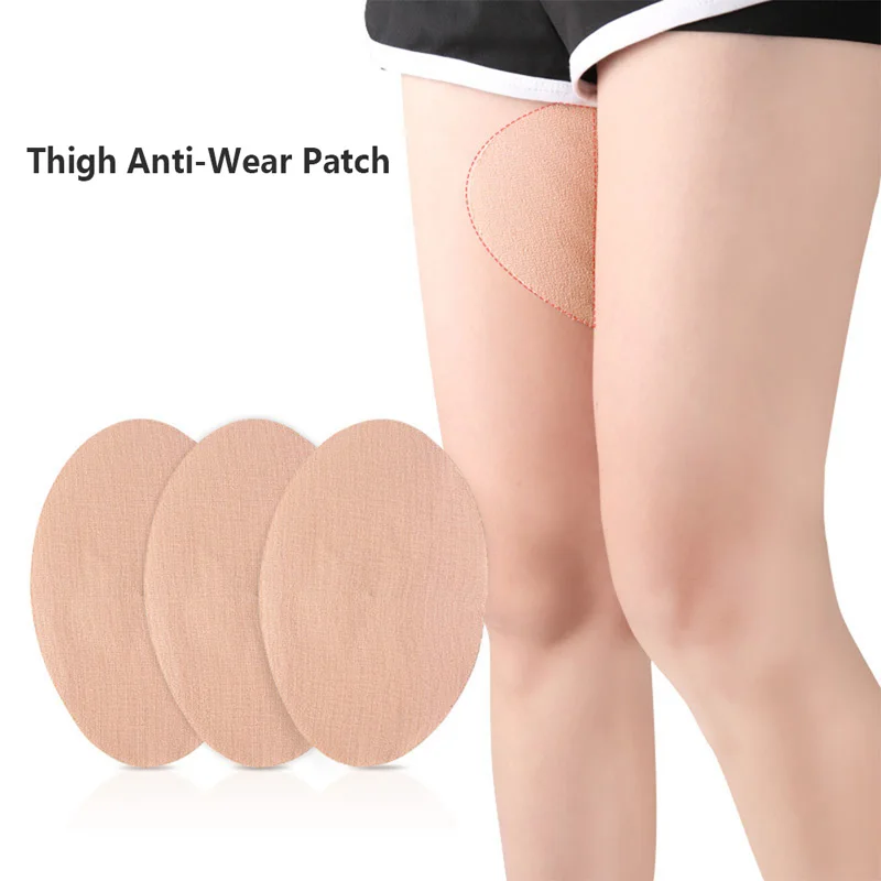 1 Sheet Inner Thigh Anti-wear Patch Tape Spandex Invisible Body Anti-friction Pads Patch~