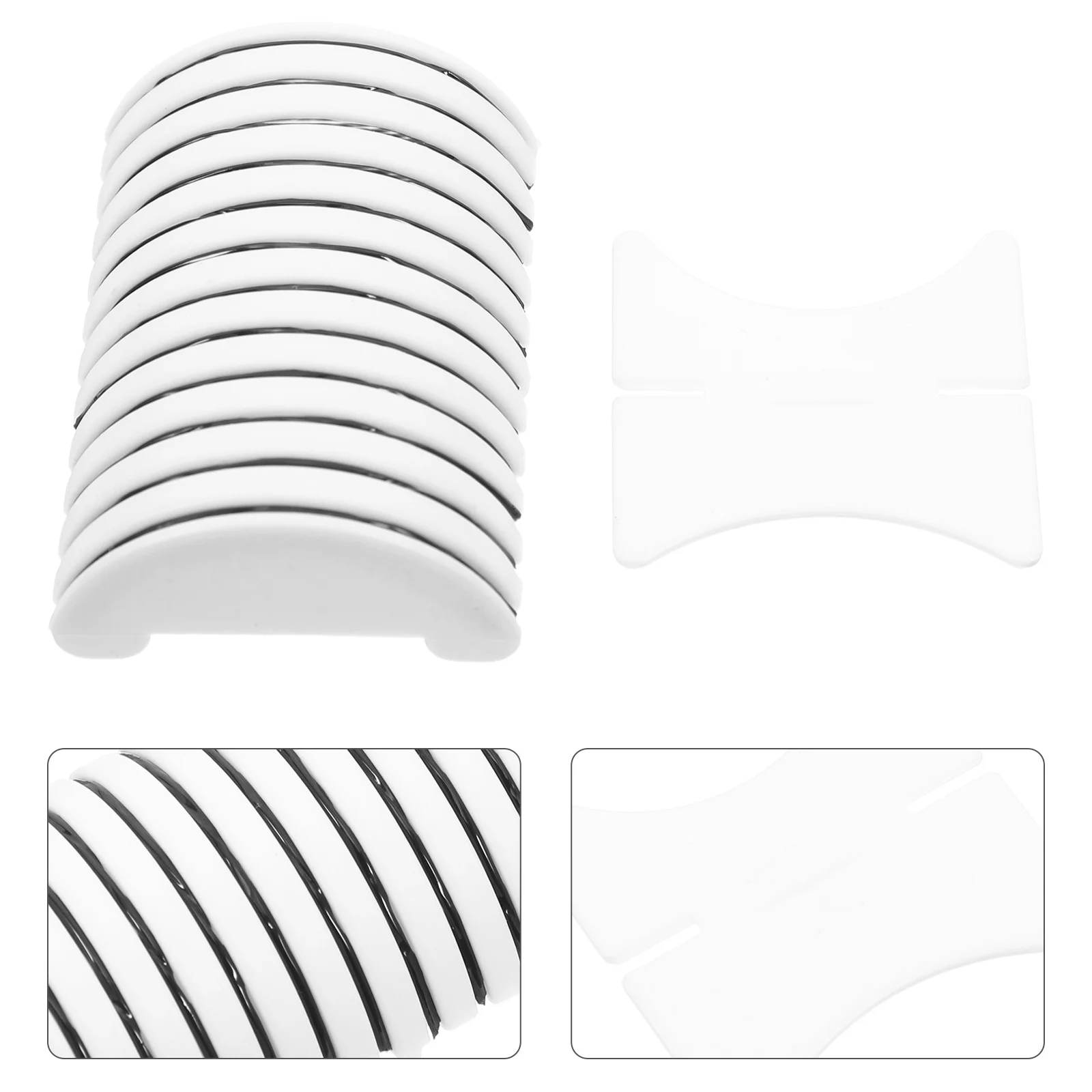 

12Pcs Lash Tape for Eyelash Extensions Ultrathin Transparent Design Easy to Use Replacement Pack Travel Friendly Beauty