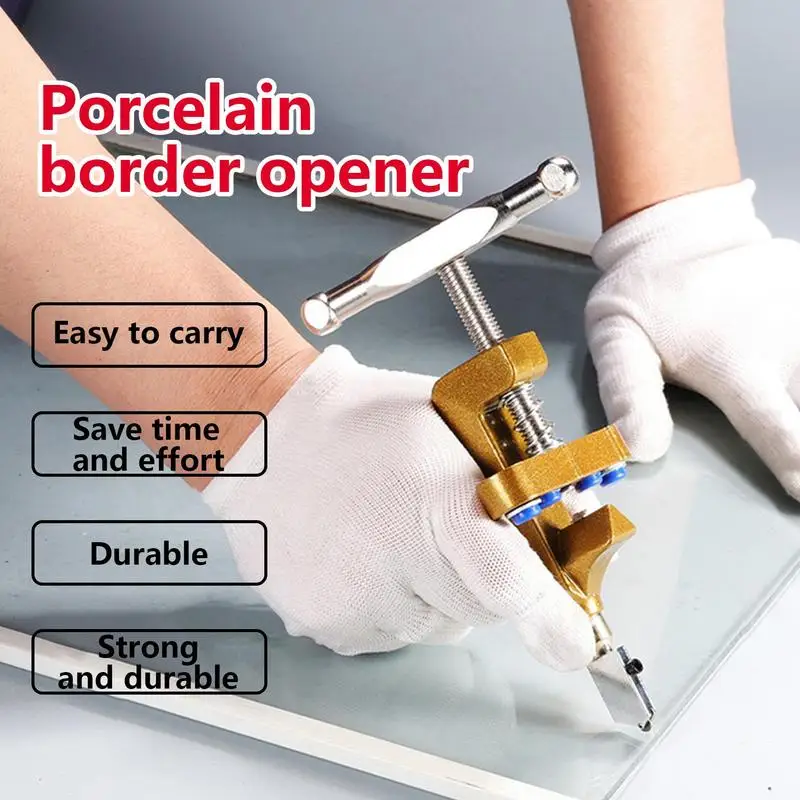 Керамический резак, разбиватель стеклянной плитки, нож, колесо, алмазный ролик, открывалка для резки, ручные инструменты, аксессуары с насадками