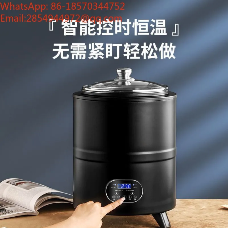 Machine de fermentation automatique en acier inoxydable avec minuterie intelligente et température constante pour yaourt, natto, vin de riz et levage de pâte