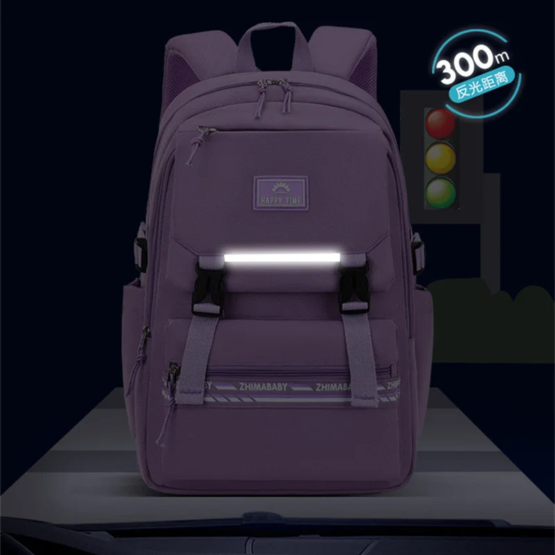 Sacos escolares para meninas, grande bolsa de livro impermeável, mochila para adolescentes, bolsa feminina, 14 anos