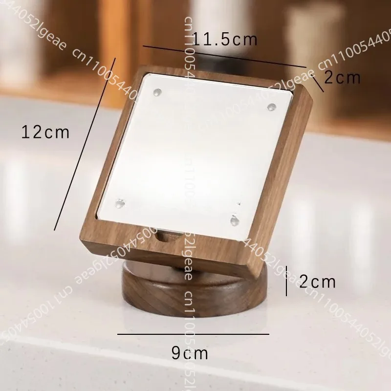 Solid wood QR code display card WeChat and Alipay collection and payment table card checkout page table scanning code