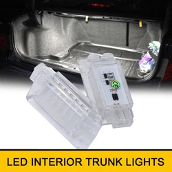 2x LED Interior Trunk Lamp Luggage Compartment Lights For Volvo C30 C70 S40 S60 S80 V50 V70 XC70 XC90 OEM 9151431