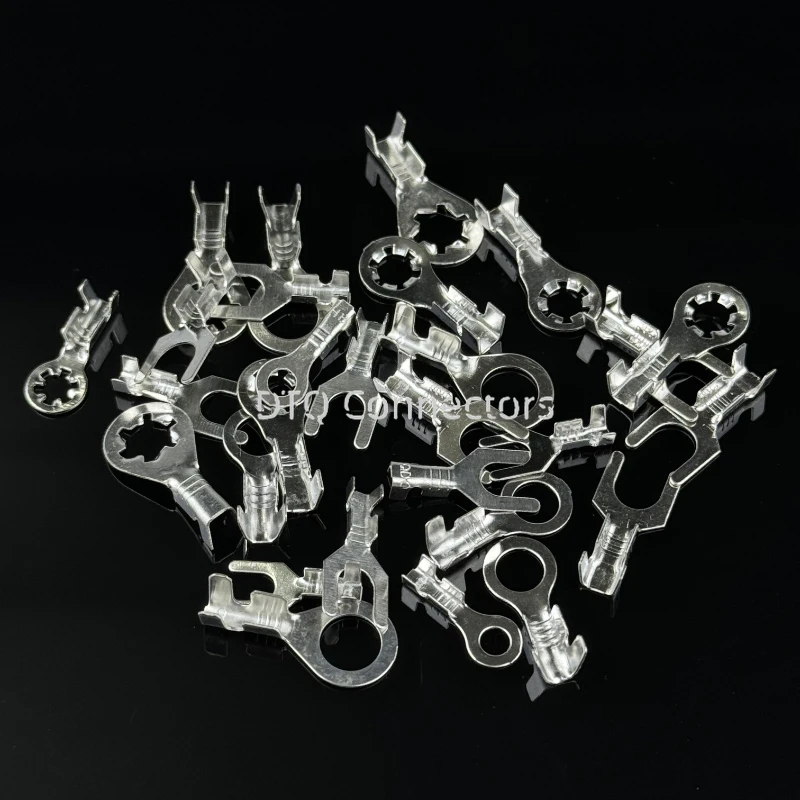 100pcs 2.2/3.2/4.2/5.2/6.2/6.2/8.2 Round terminal block, cross shaped terminal block, plum blossom terminal block, ground ring