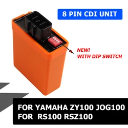 For Yamaha ZY100 JOG100 RS100 RSZ100 RS RSZ ZY JOG 100 RACING CDI Motorcycle CDI Box With DIP Switch Ignition Ignite System Part