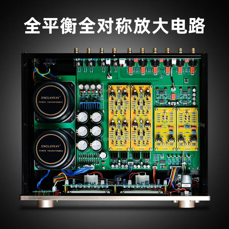 

C-2860 Plus: Балансный предусилитель с дистанционным управлением для домашнего аудио Hi-Fi, полностью балансный